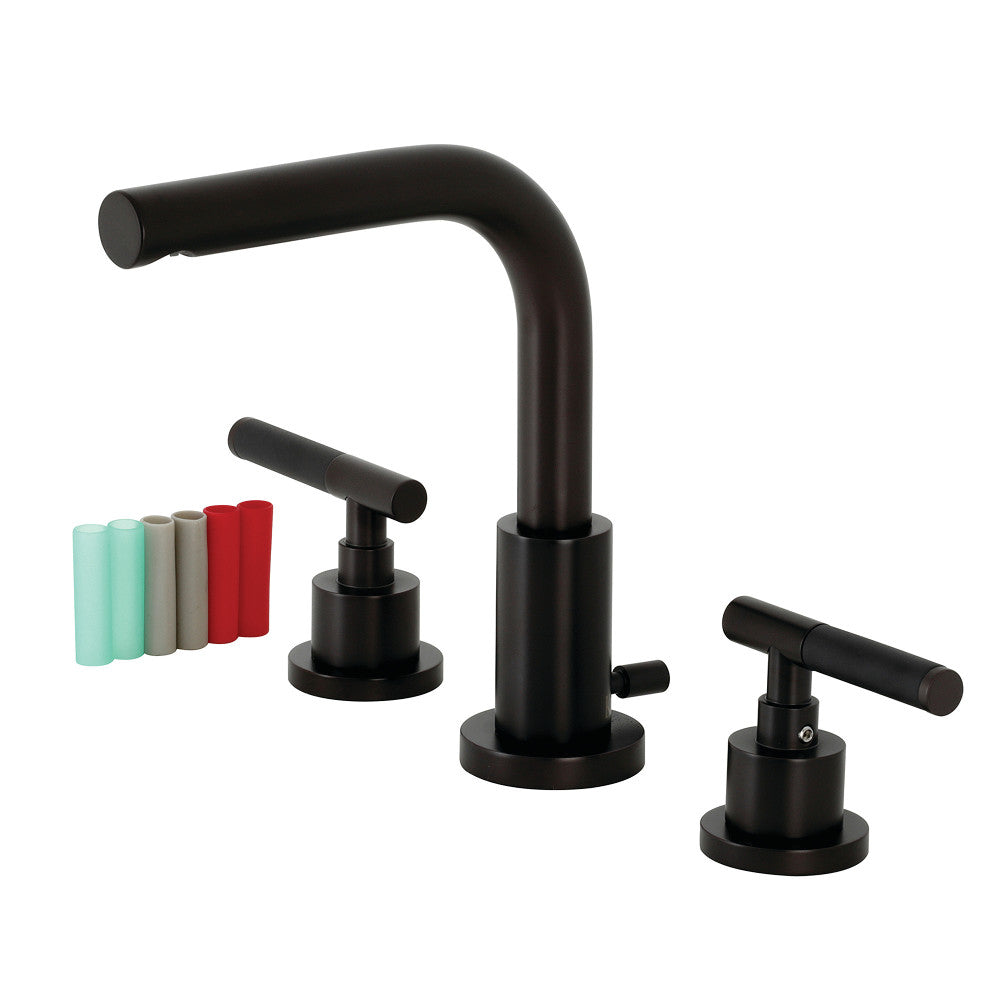 Fauceture FSC8953CKL Kaiser Widespread Bathroom Faucet with Brass Pop-Up