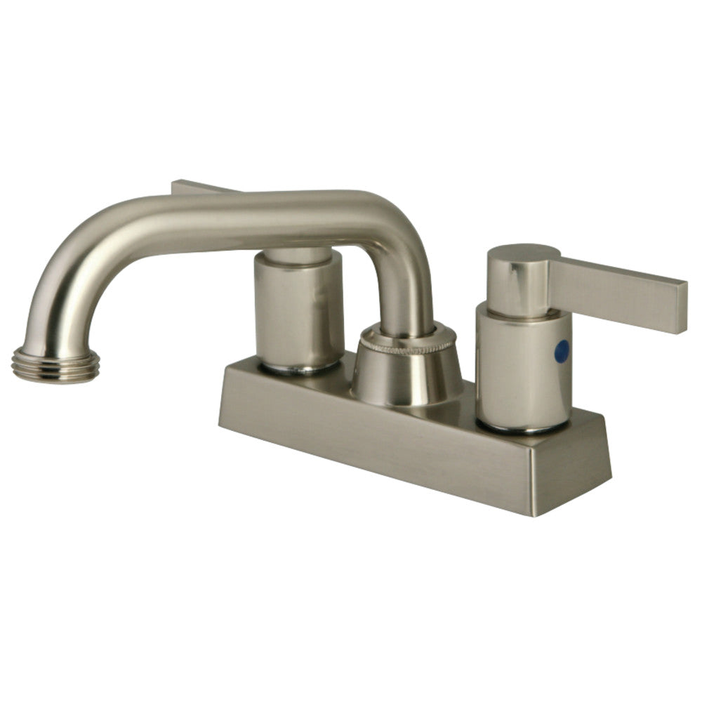 Kingston Brass KB2478NDL Two Handle 4" Centerset Laundry Faucet