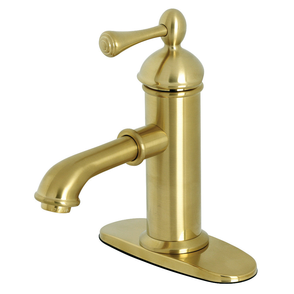 Kingston Brass KS7418BL Paris Single Lever Handle Bathroom Faucet