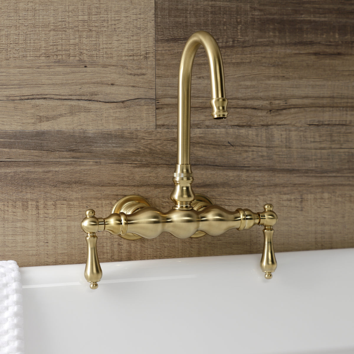Aqua Vintage 39510 Inch Wall Mount Tub Faucet