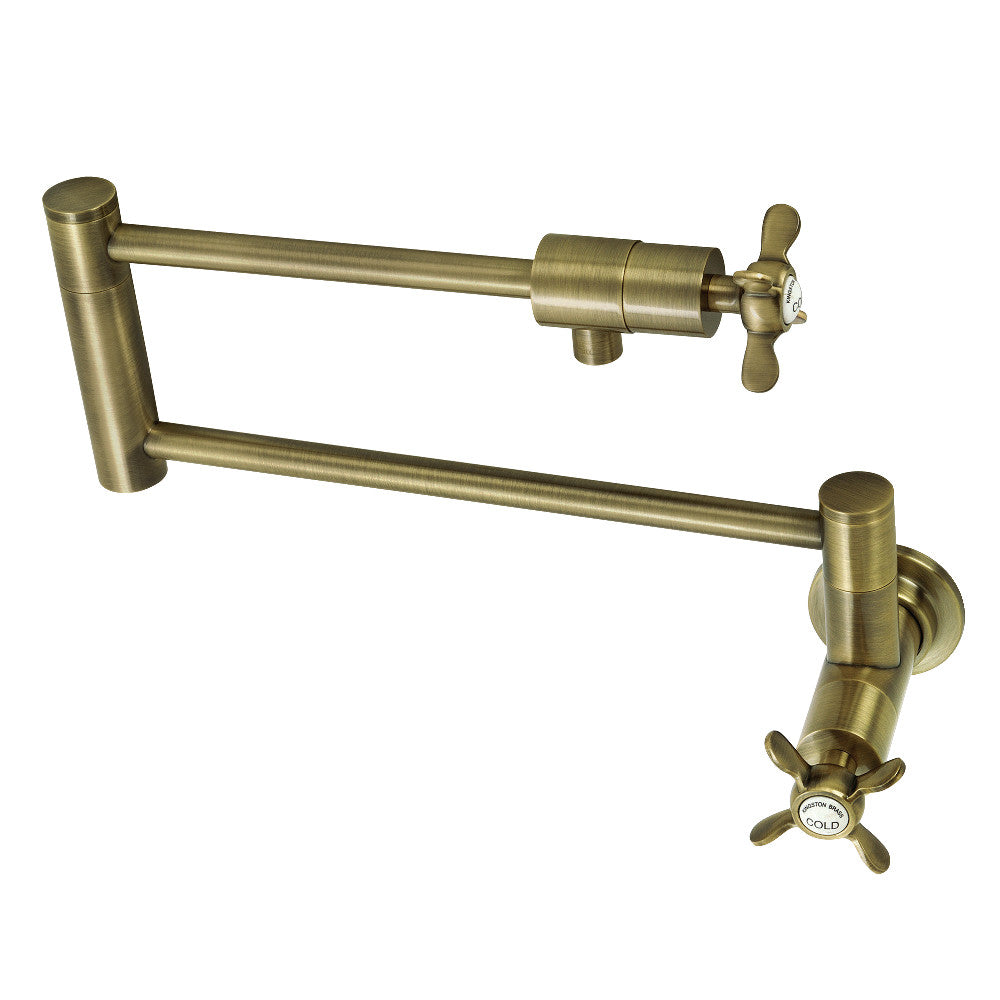 Kingston Brass KS4106BEX Essex Wall Mount Pot Filler