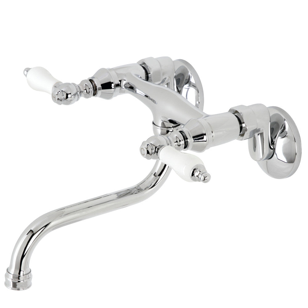 Kingston Brass KS516ORB Wall Mount Bathroom Faucet