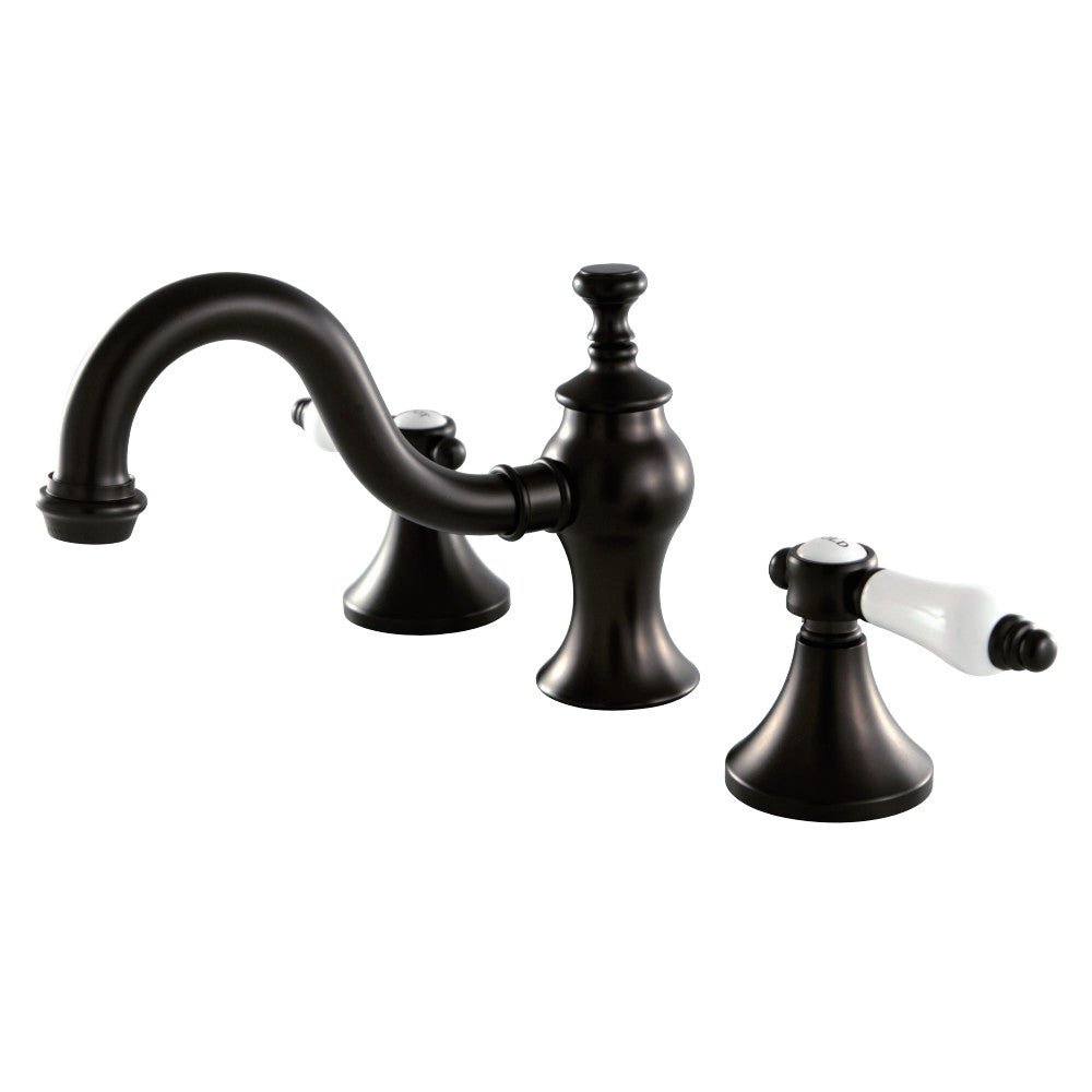Kingston Brass KC7168BPL 8 in. Widespread Bathroom Faucet