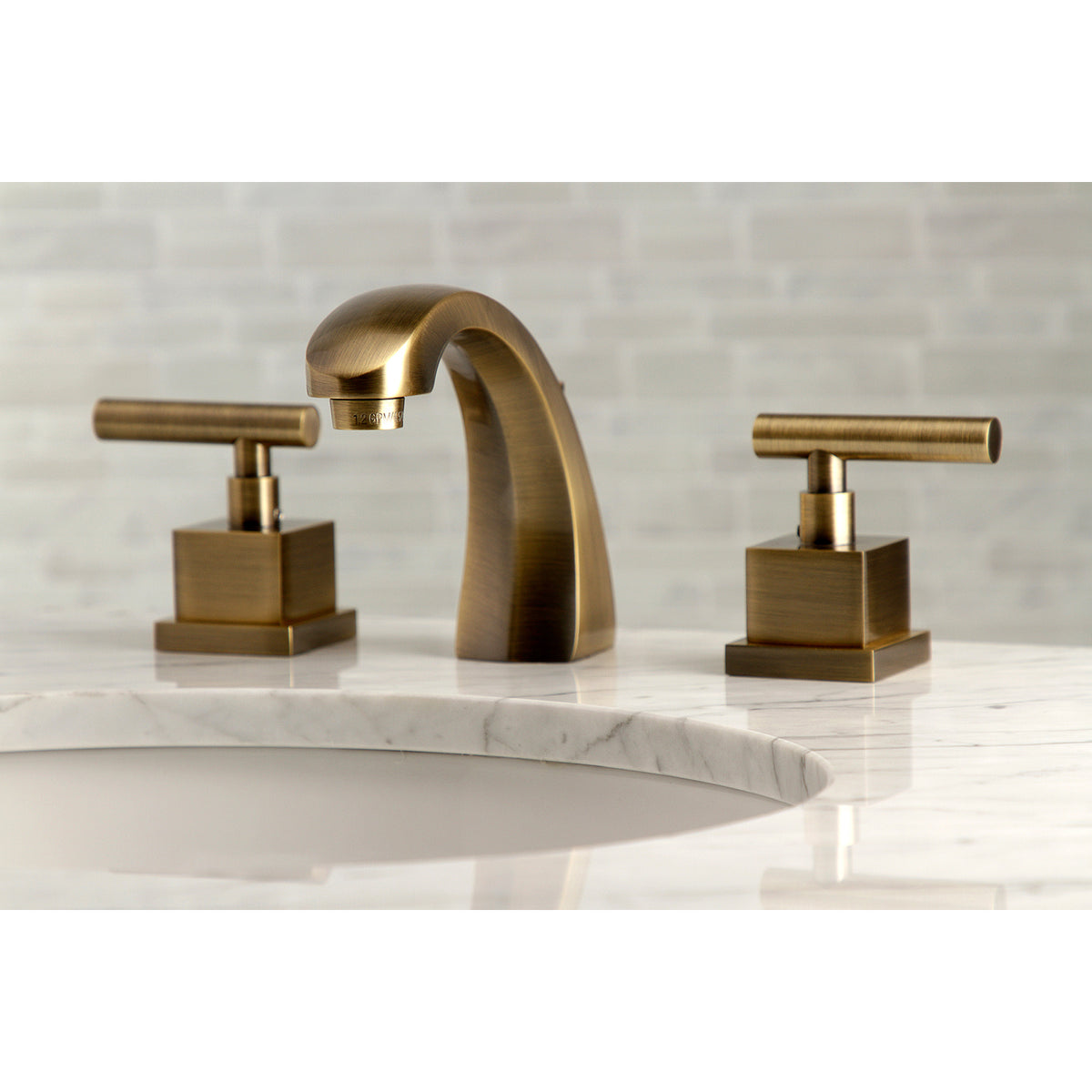 Kingston Brass KS4983CQL Claremont 8" Widespread Bathroom Faucet