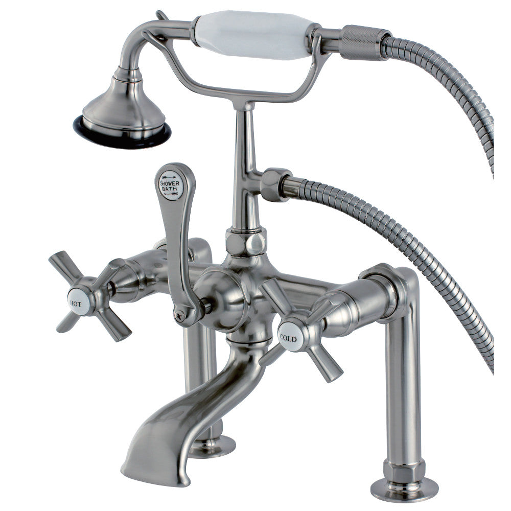 Aqua Vintage Millennium Deck Mount Clawfoot Tub Faucet