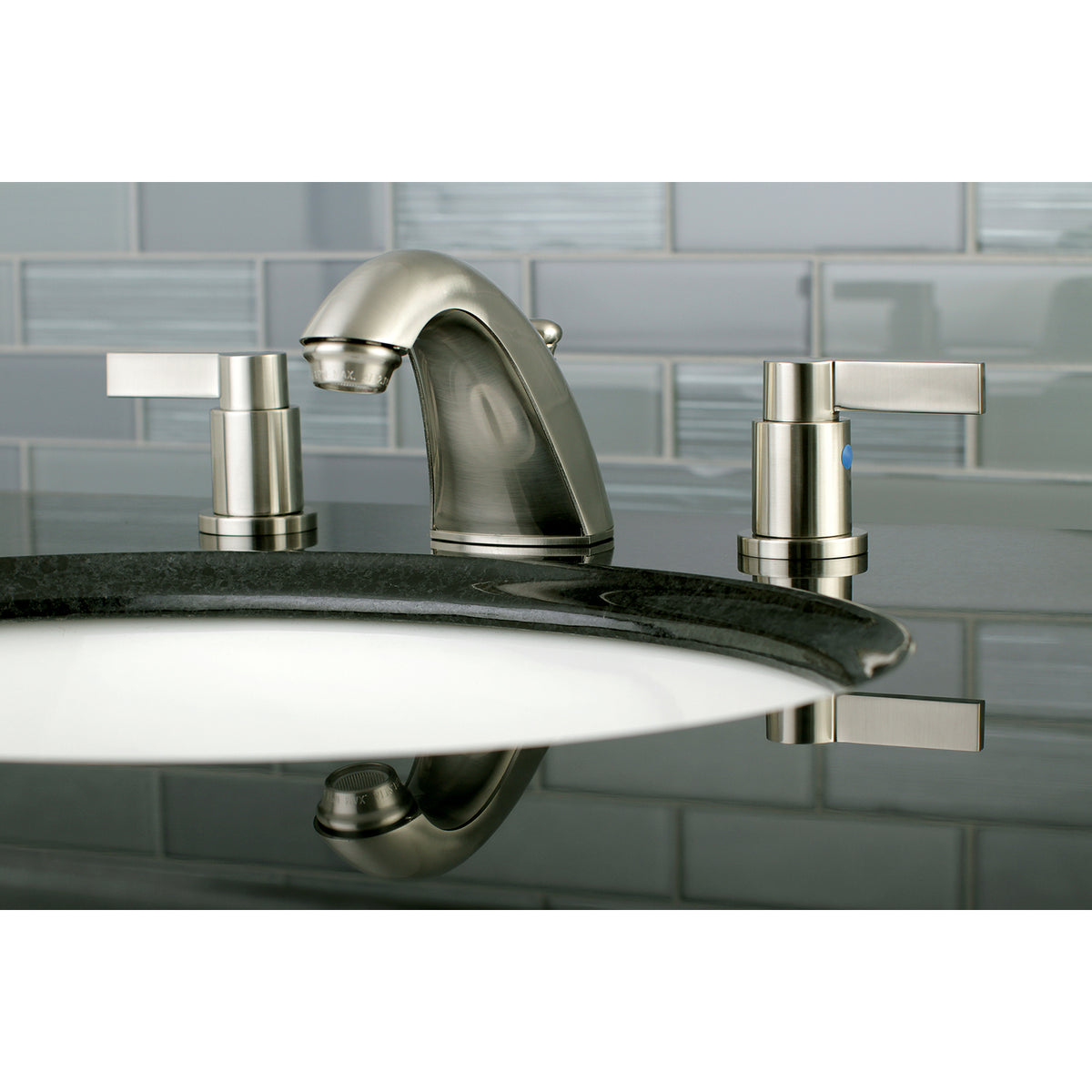 Kingston Brass FB8955NDL Mini-Widespread Bathroom Faucet