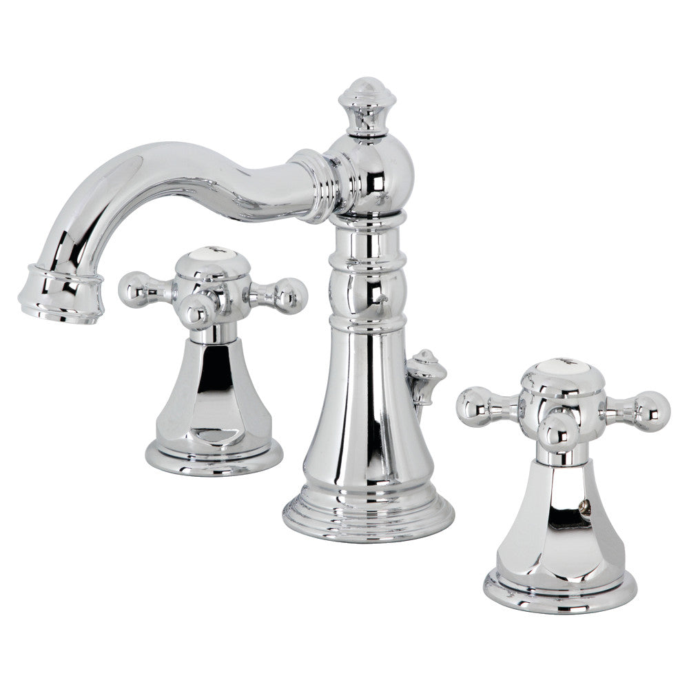 Kingston Brass FSC1971BX Metropolitan Widespread Bathroom Faucet with Pop-Up Drain