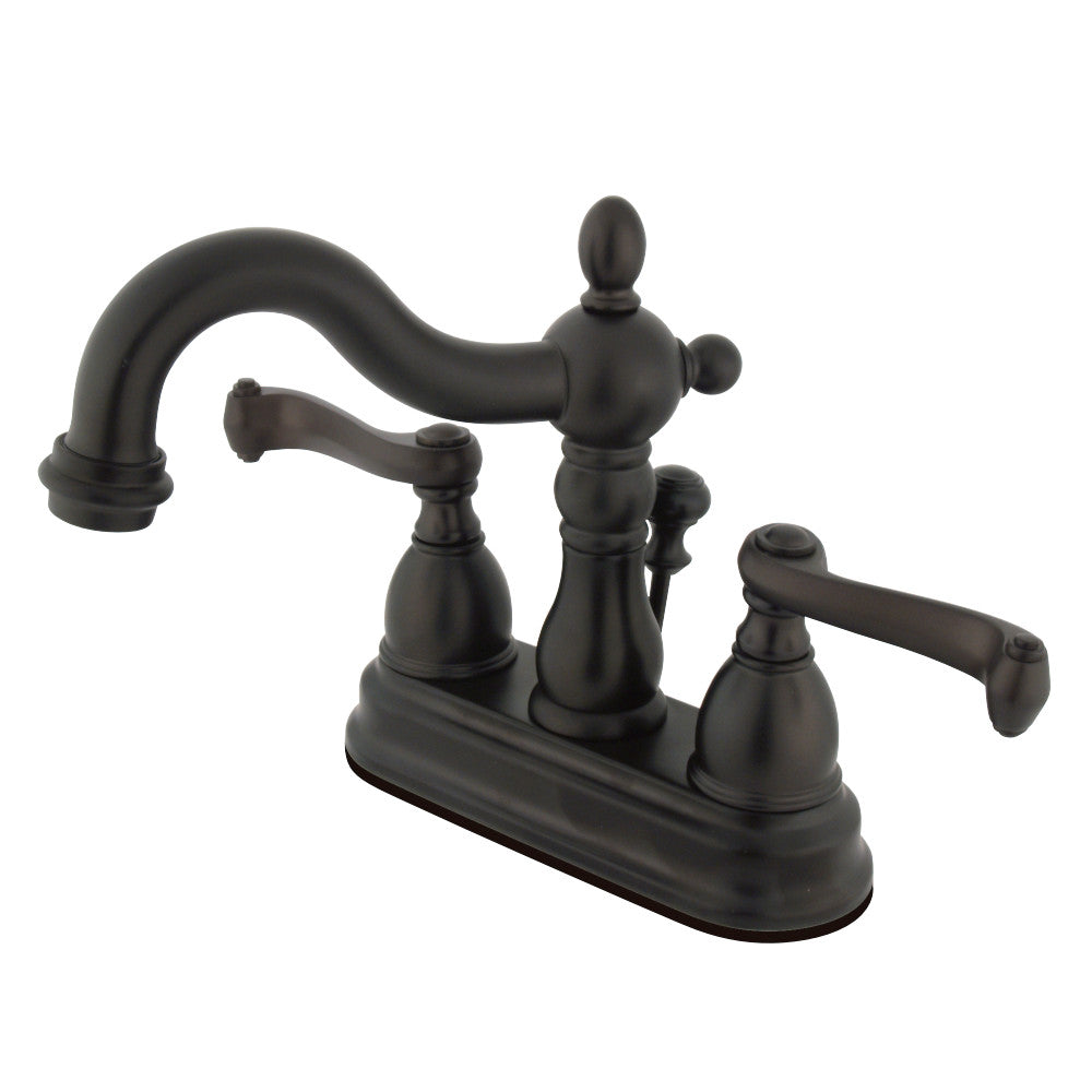Kingston Brass KS1602FL 4 in. Centerset Bathroom Faucet