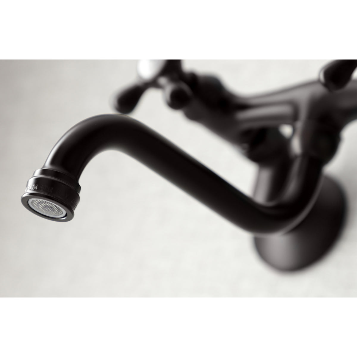 Kingston Brass KS216PN Kingston Two Handle Wall Mount Bathroom Faucet