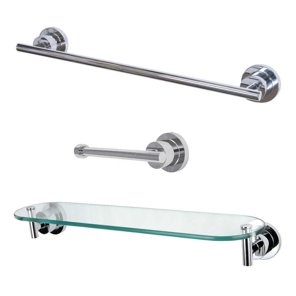 Kingston Brass 3-Piece Bathroom Accessories Set