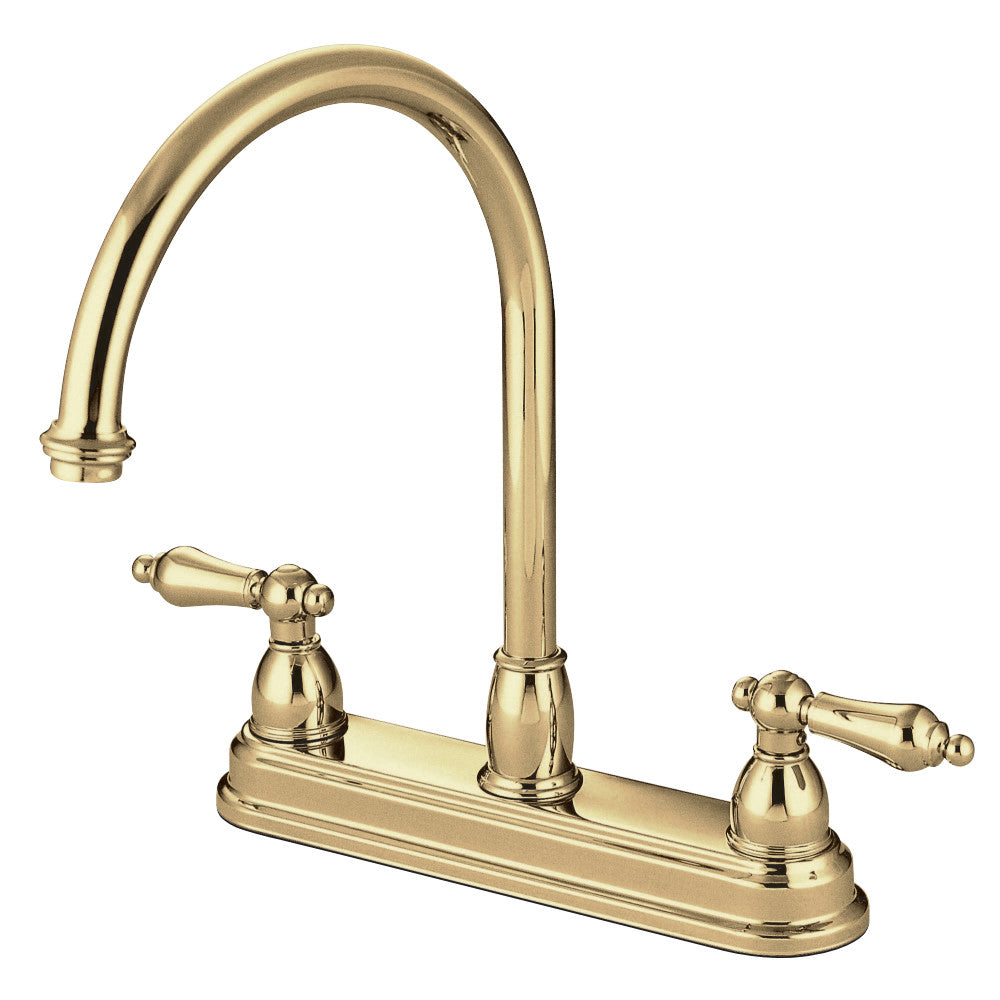 Kingston Brass KB3748AL Restoration Centerset Kitchen Faucet