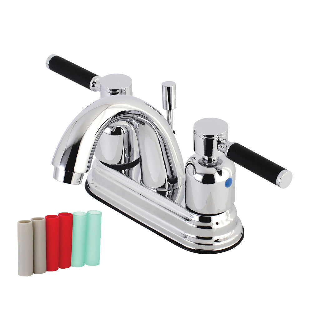 Kingston Brass KB8618DKL 4 in. Centerset Bathroom Faucet