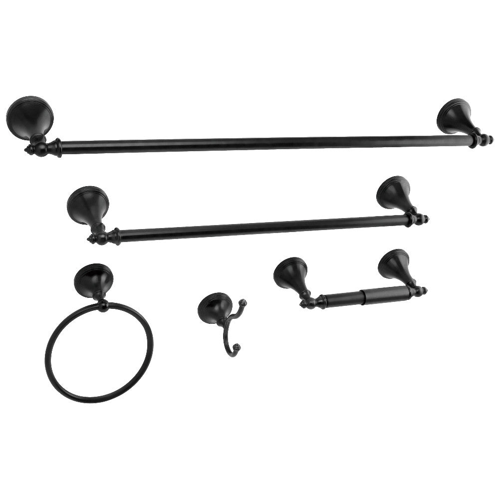 Kingston Brass Naples 5-Piece Bathroom Accessory Set
