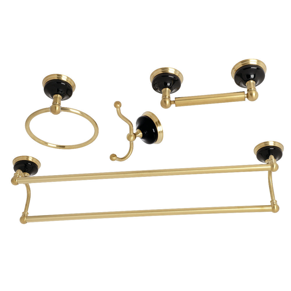 Kingston Brass Water Onyx 4-Piece Bathroom Accessory Set