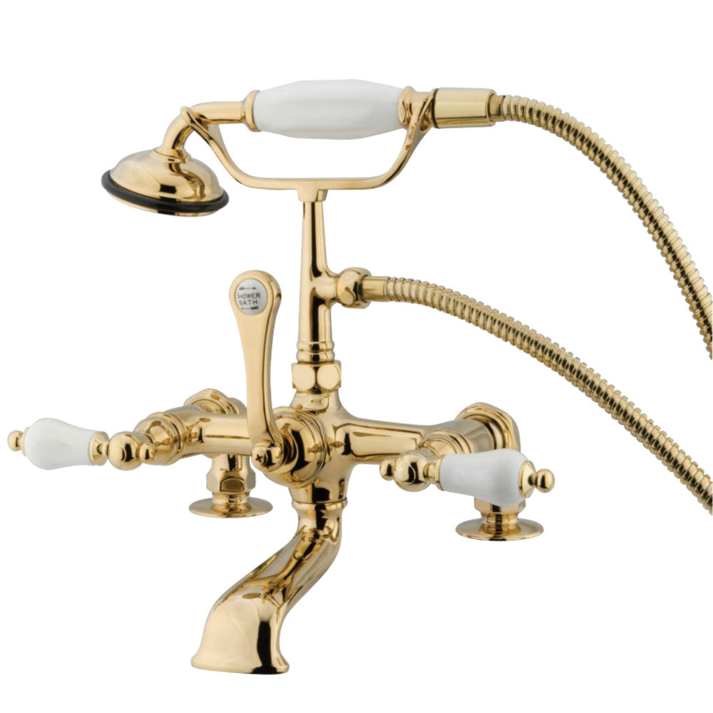 Vintage 7-Inch Deck Mount Tub Faucet