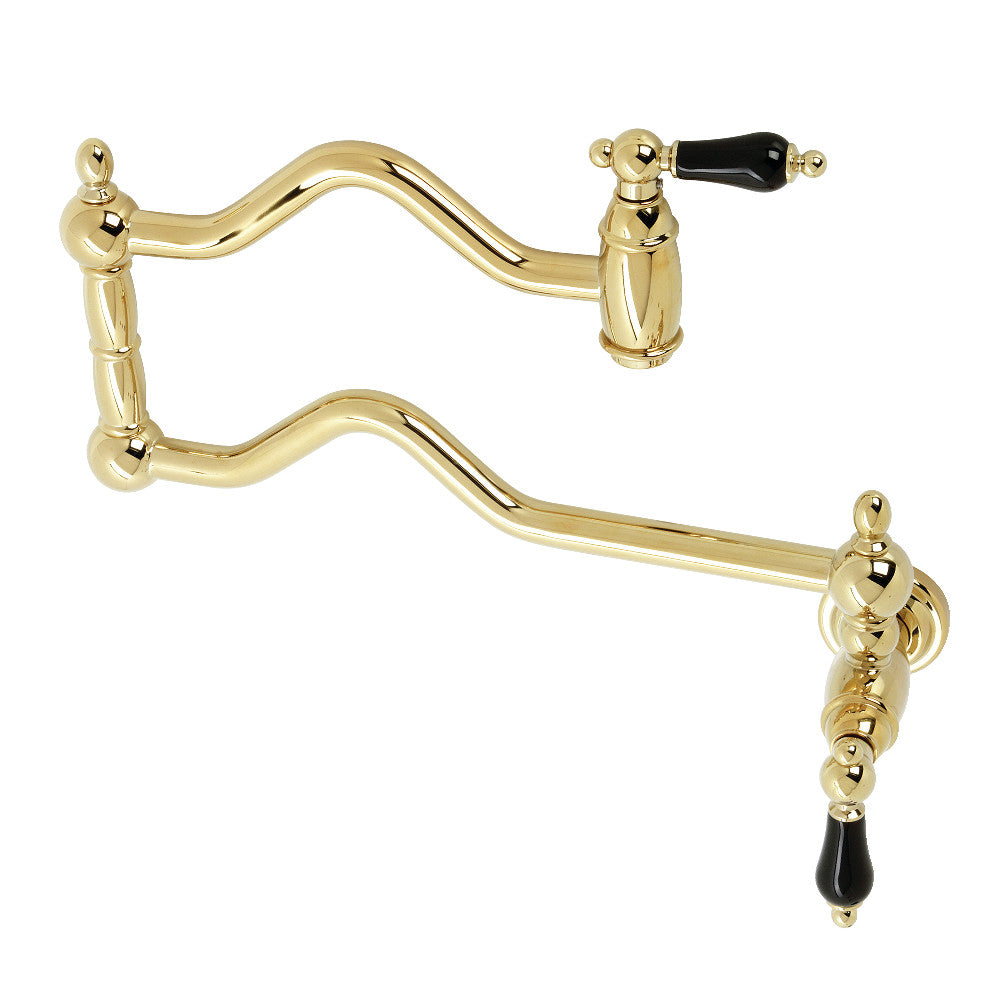 Kingston Brass KS2107PKL Duchess Wall Mount Pot Filler