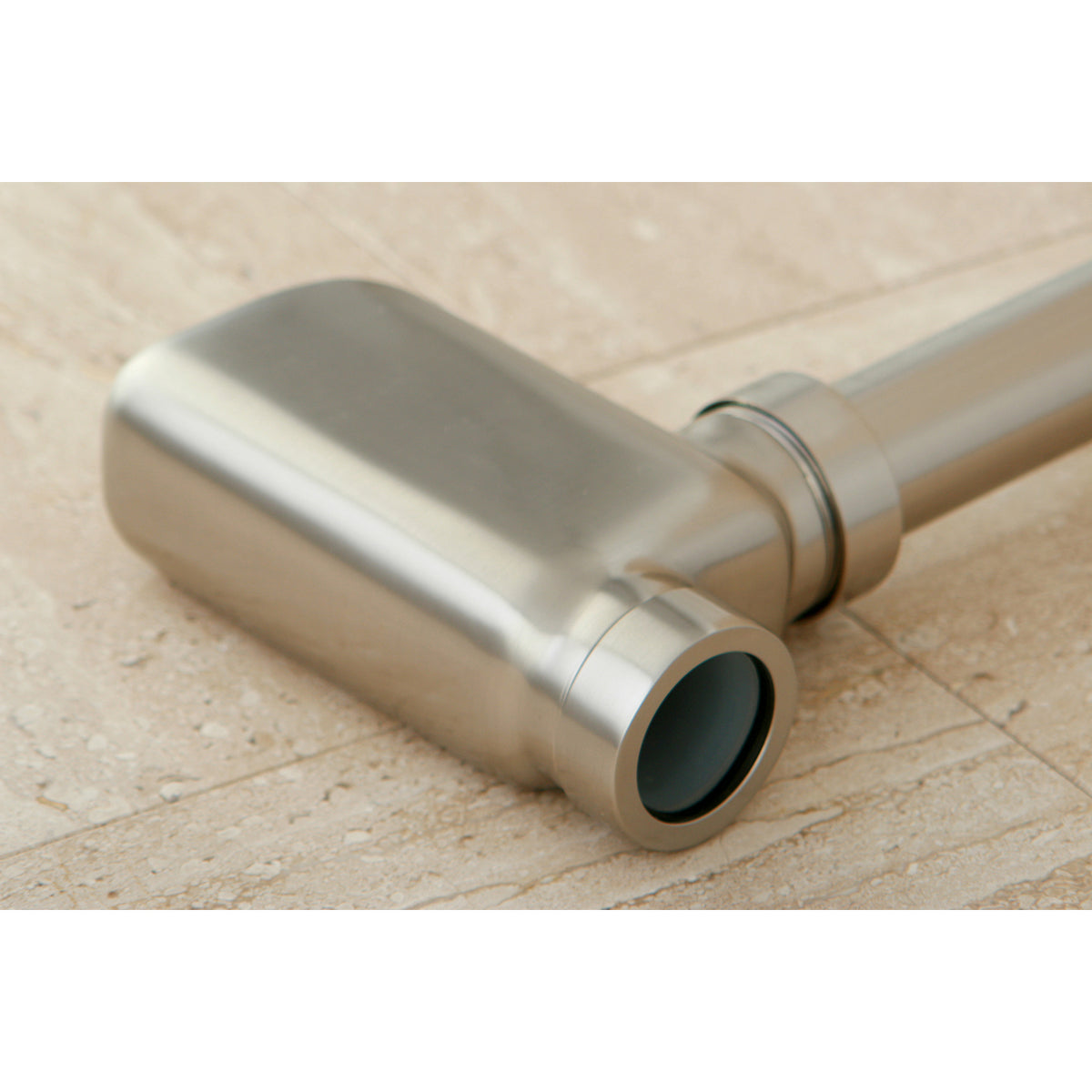 Kingston Brass Bottle-Trap Brass Round Siphon, 1-1/4" O.D., 18 Gauge