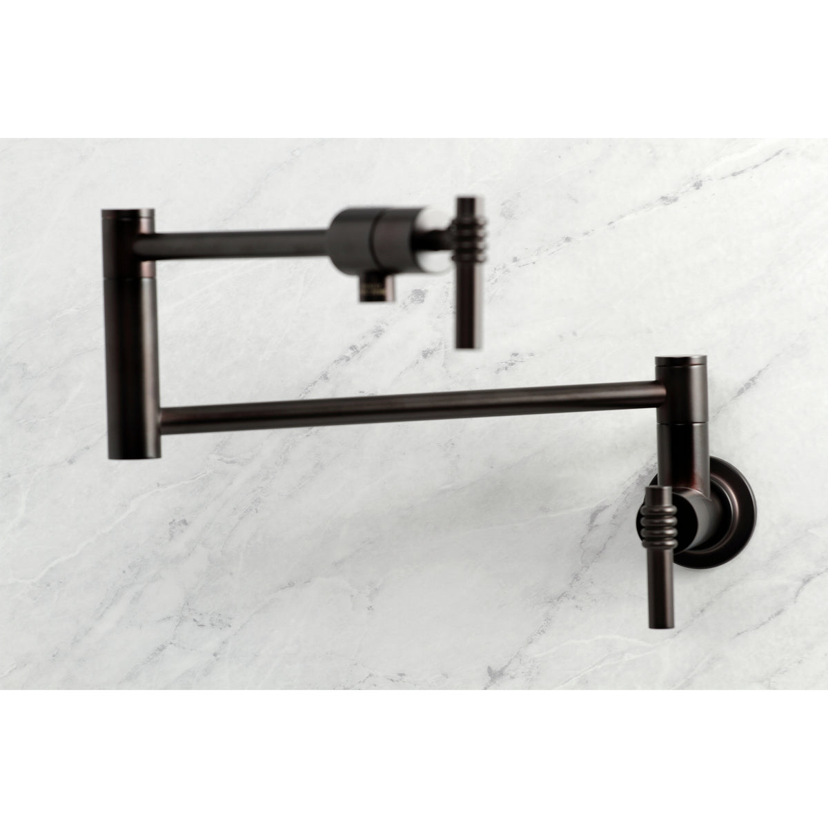 Kingston Brass KS4107ML Milano Wall Mount Pot Filler