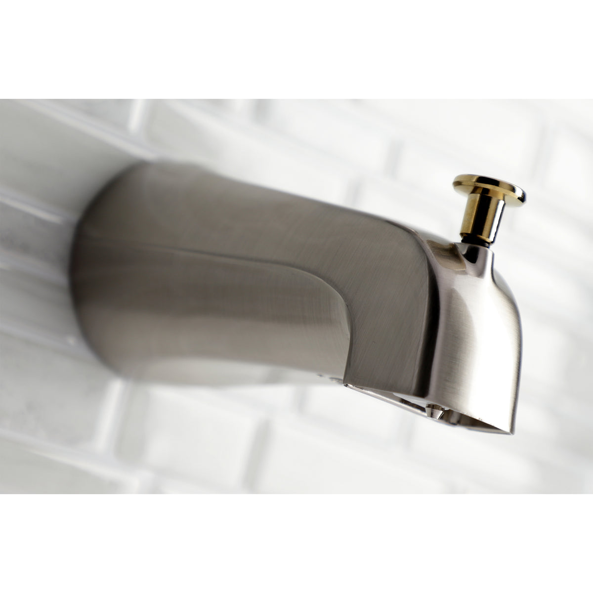 Kingston Brass 38108 Inch Zinc Tub Spout with Diverter