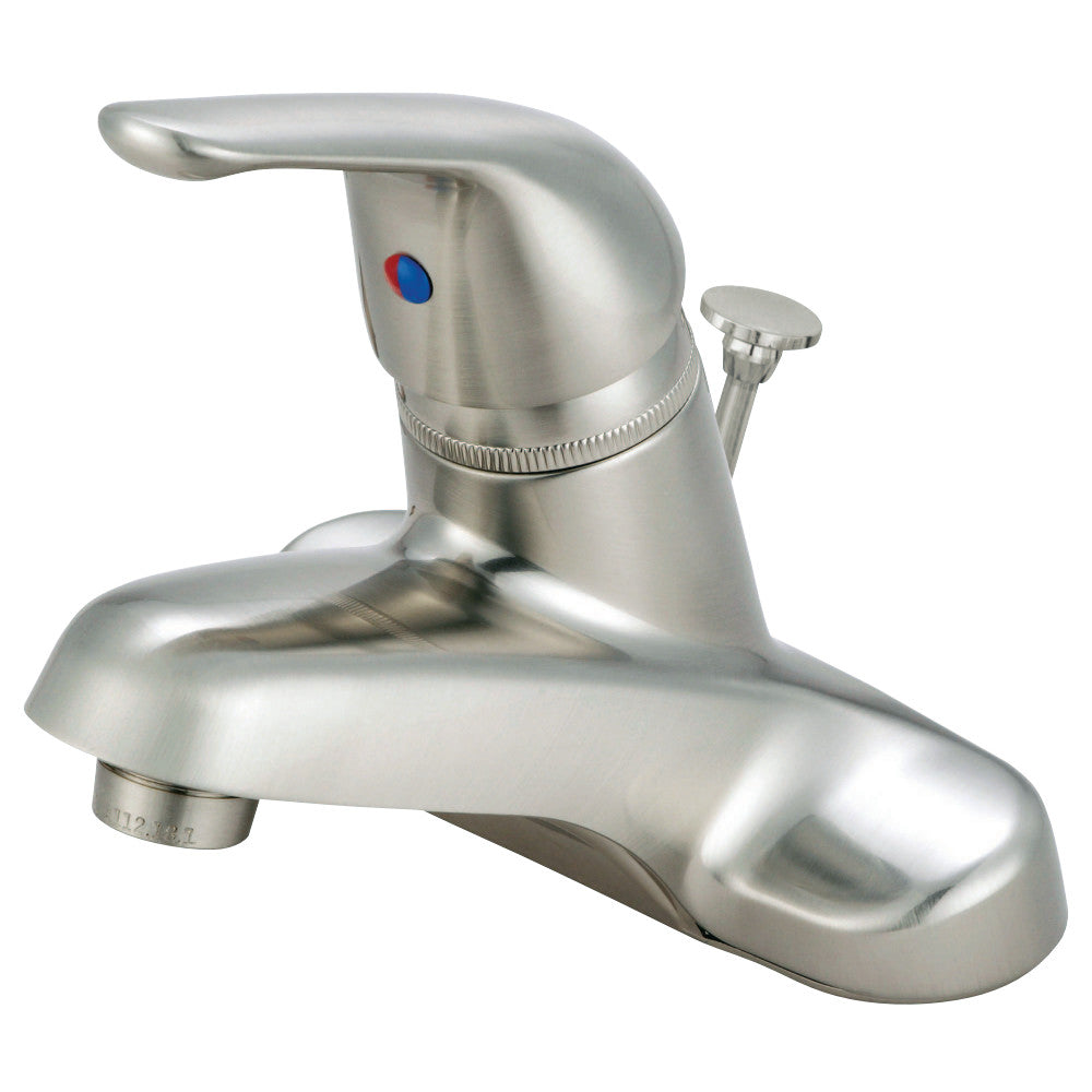 Kingston Brass GKB548B Single-Handle 4 in. Centerset Bathroom Faucet