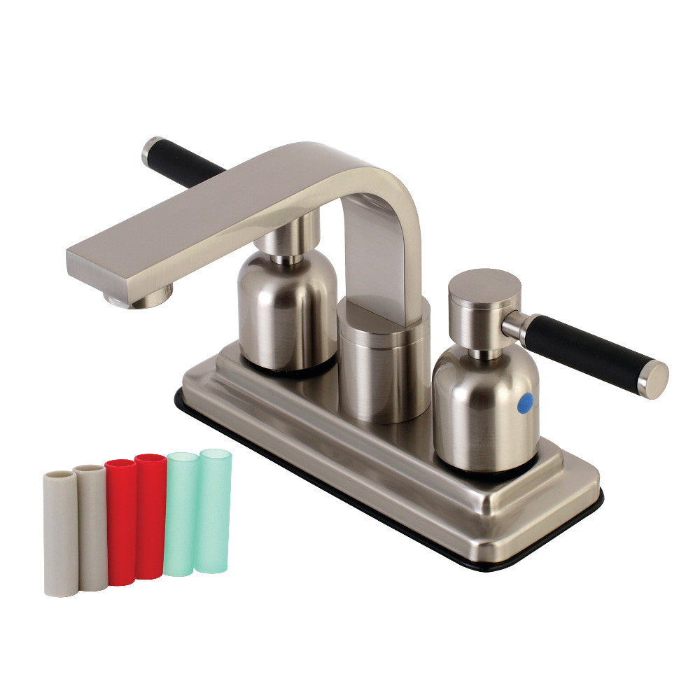 Kingston Brass KB8465DKL Kaiser 4-Inch Centerset Bathroom Faucet