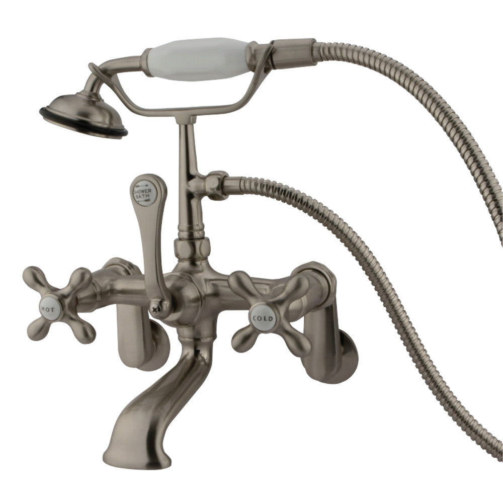 Vintage Adjustable Center Wall Mount Tub Faucet