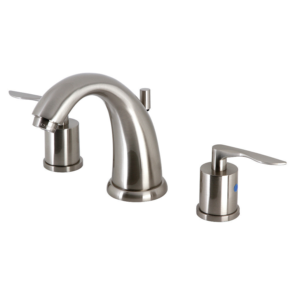 Kingston Brass KB8988SVL Widespread Bathroom Faucet with Pop-Up Drain