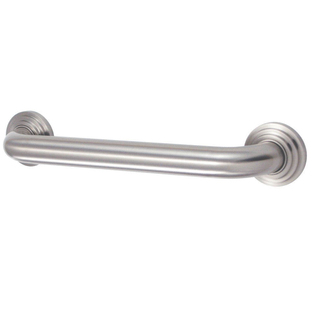 Kingston Brass Milano 12-Inch Decorative 1-1/4-Inch OD Grab Bar