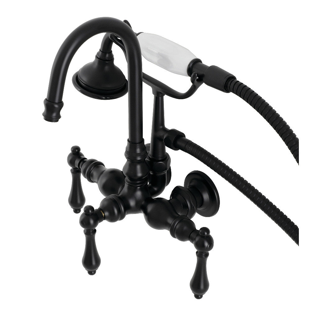 Aqua Vintage Wall Mount Clawfoot Tub Faucet