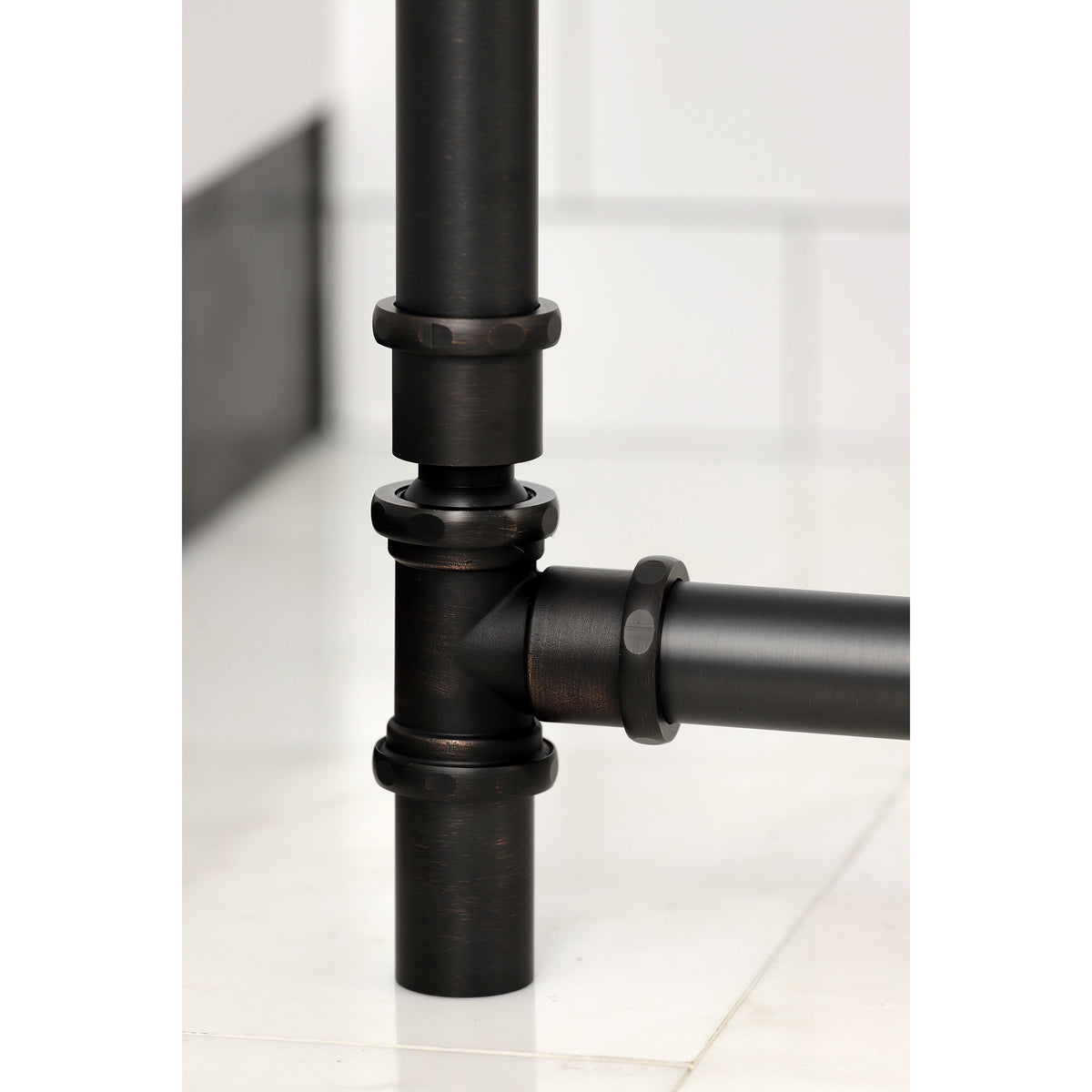 Kingston Brass Tub Double Pivoting Waste & Overflow, 21 Gauge