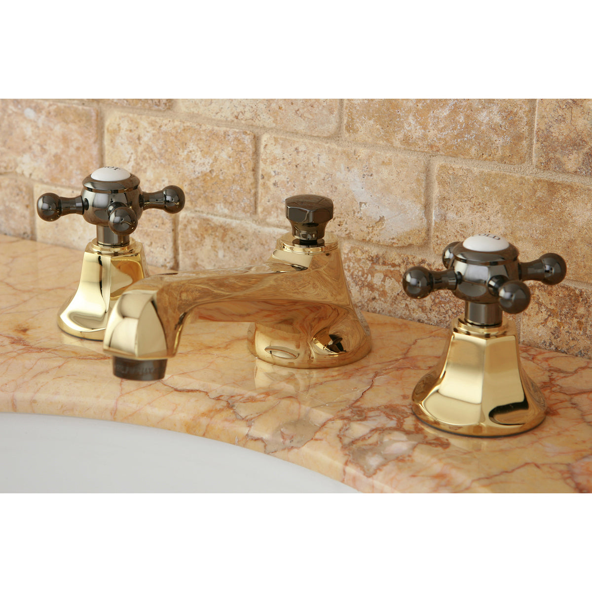 Kingston Brass NS4467BX Widespread Bathroom Faucet