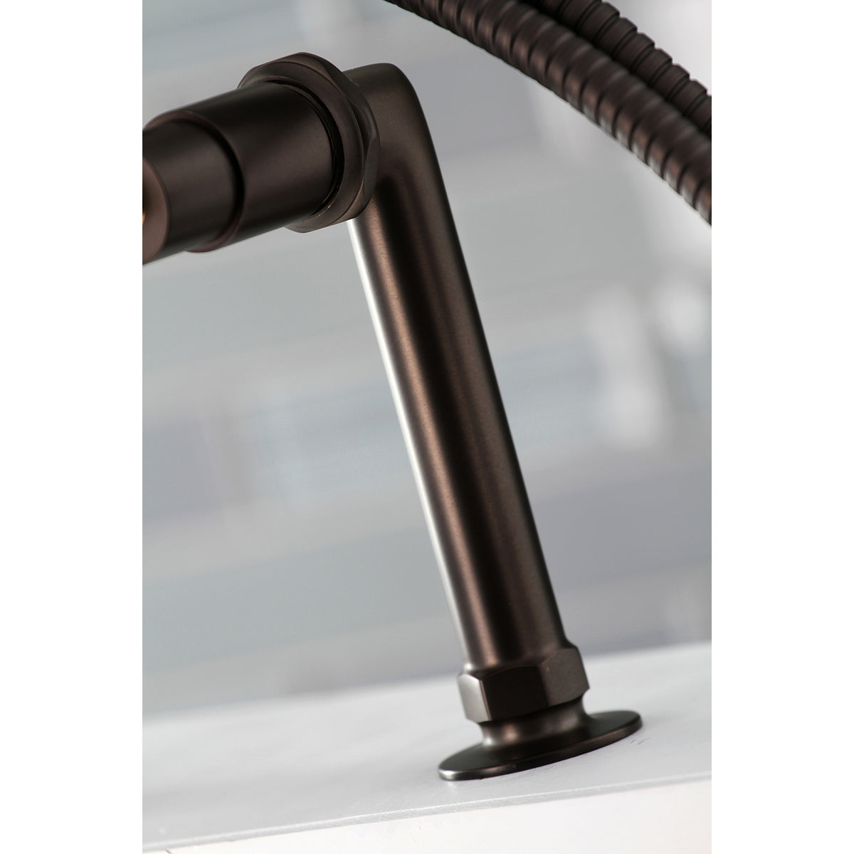 Aqua Vintage Concord 7-Inch Deck Mount Clawfoot Tub Faucet