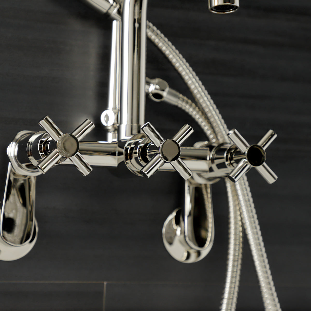 Aqua Vintage Concord Wall Mount Clawfoot Tub Faucet