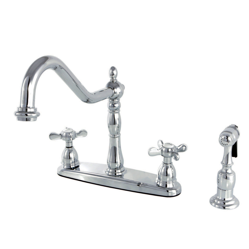 Kingston Brass KB1755BEXBS Essex Centerset Kitchen Faucet