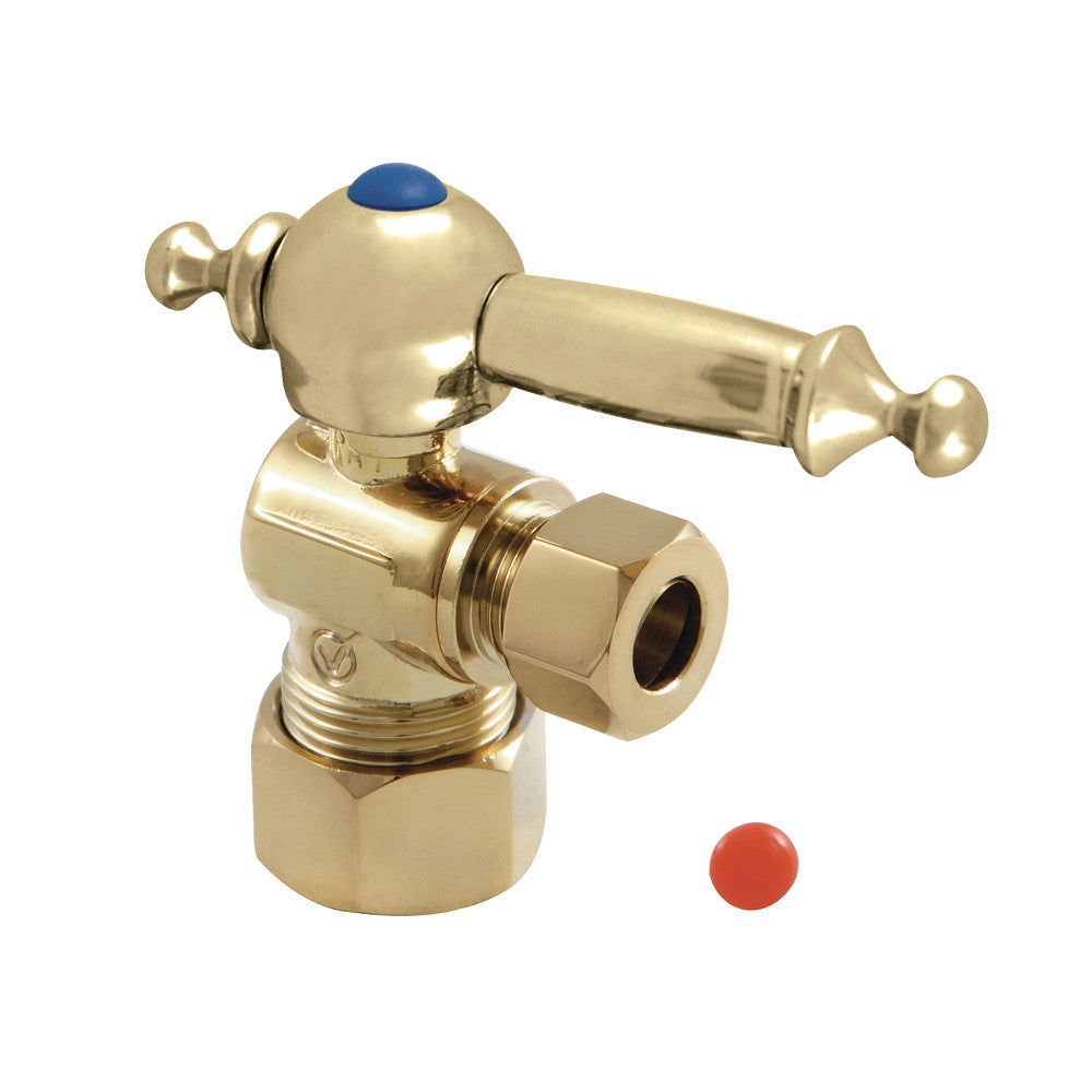 Kingston Brass 5/8" X 3/8" OD Comp Angle Stop Valve