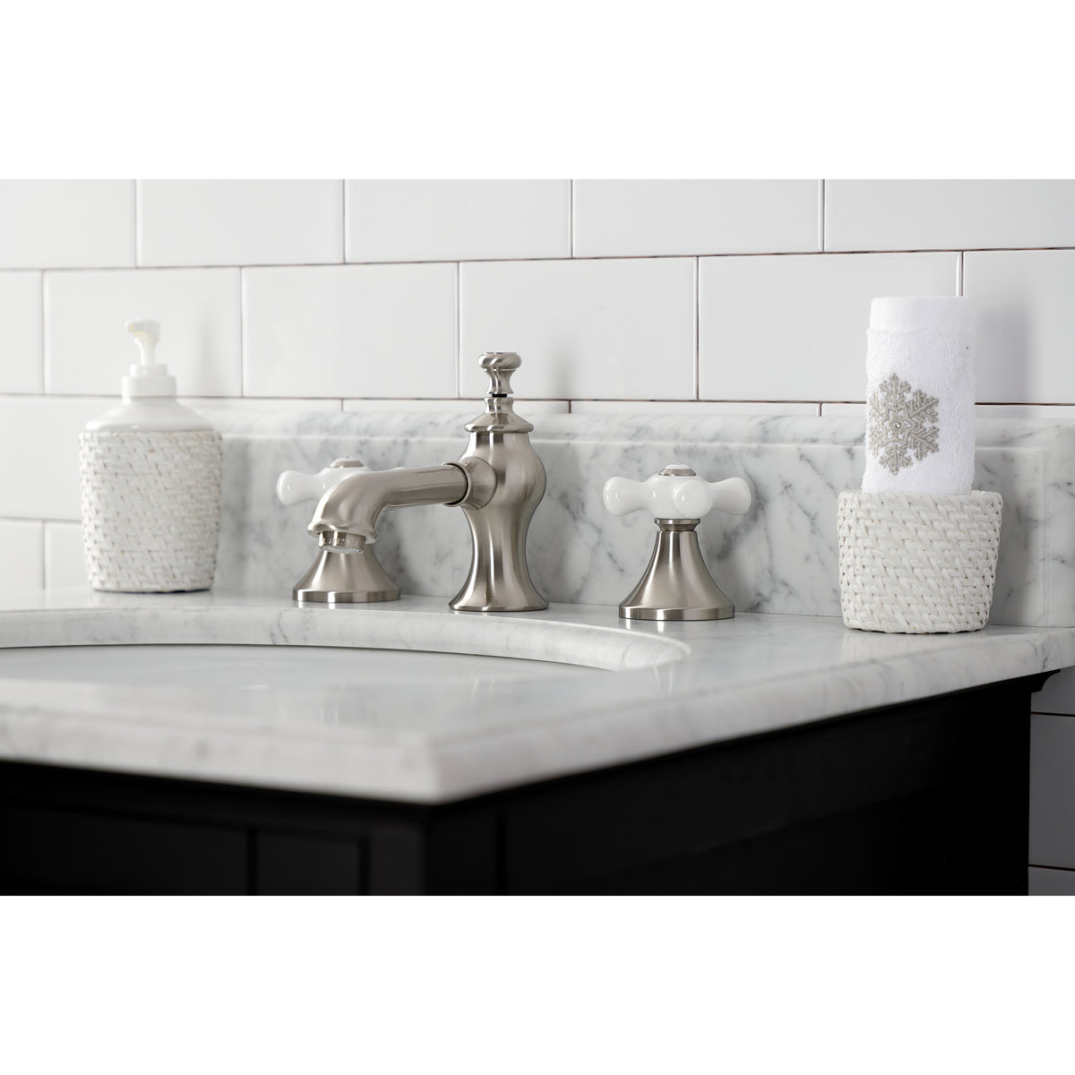 Kingston Brass KC7066PX Vintage 8 in. Widespread Bathroom Faucet