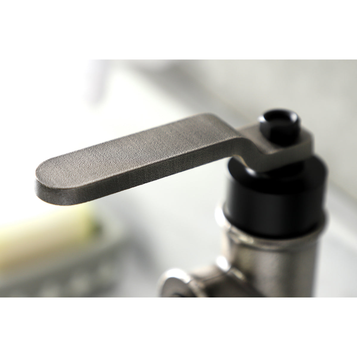 Kingston Brass KSD2828KL Whitaker Single-Handle Bathroom Faucet with Push Pop-Up