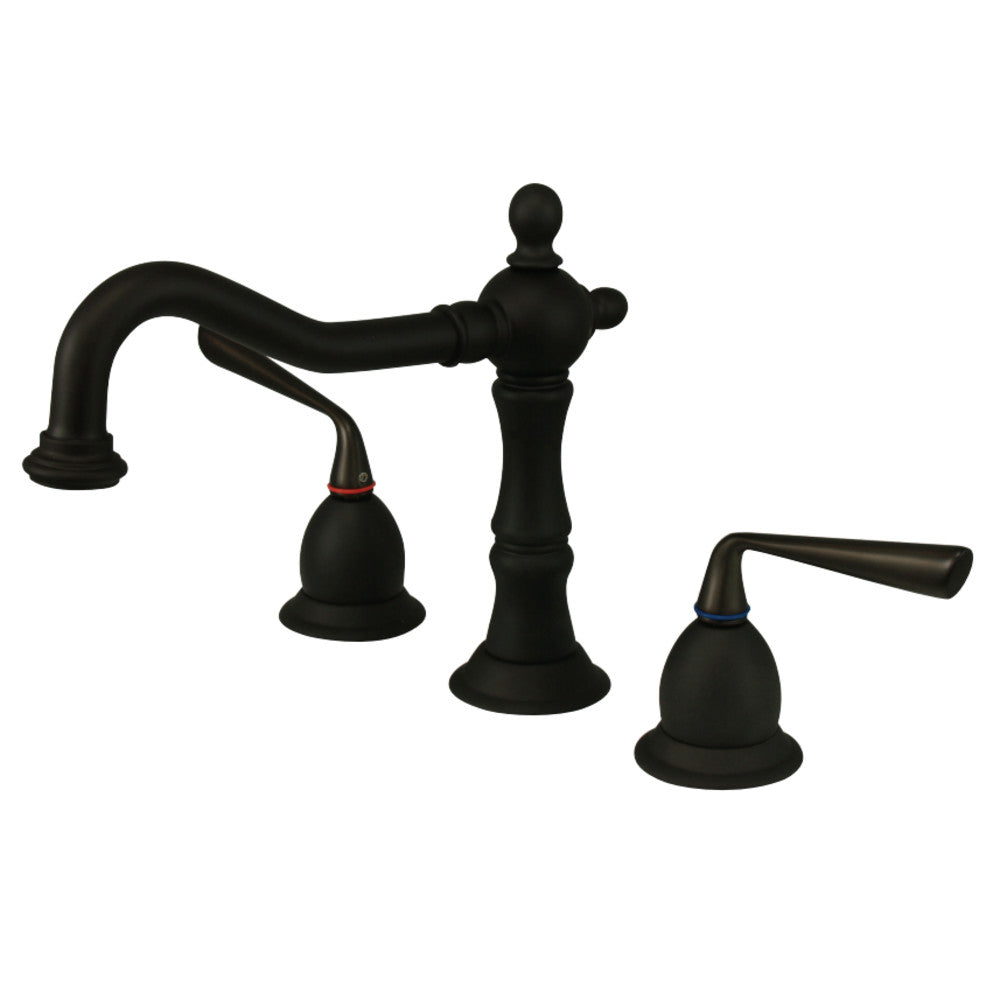 Kingston Brass KS1978ZL 8 in. Widespread Bathroom Faucet
