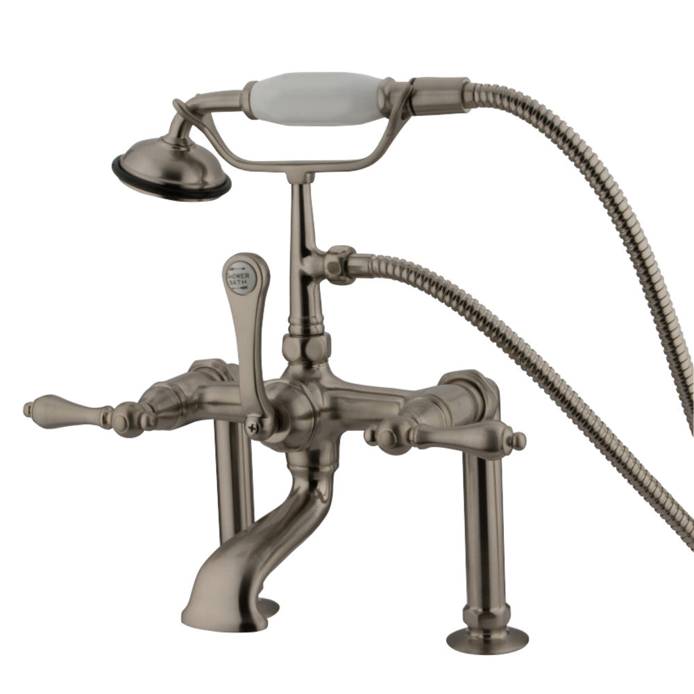 Vintage 7-Inch Deck Mount Clawfoot Tub Faucet