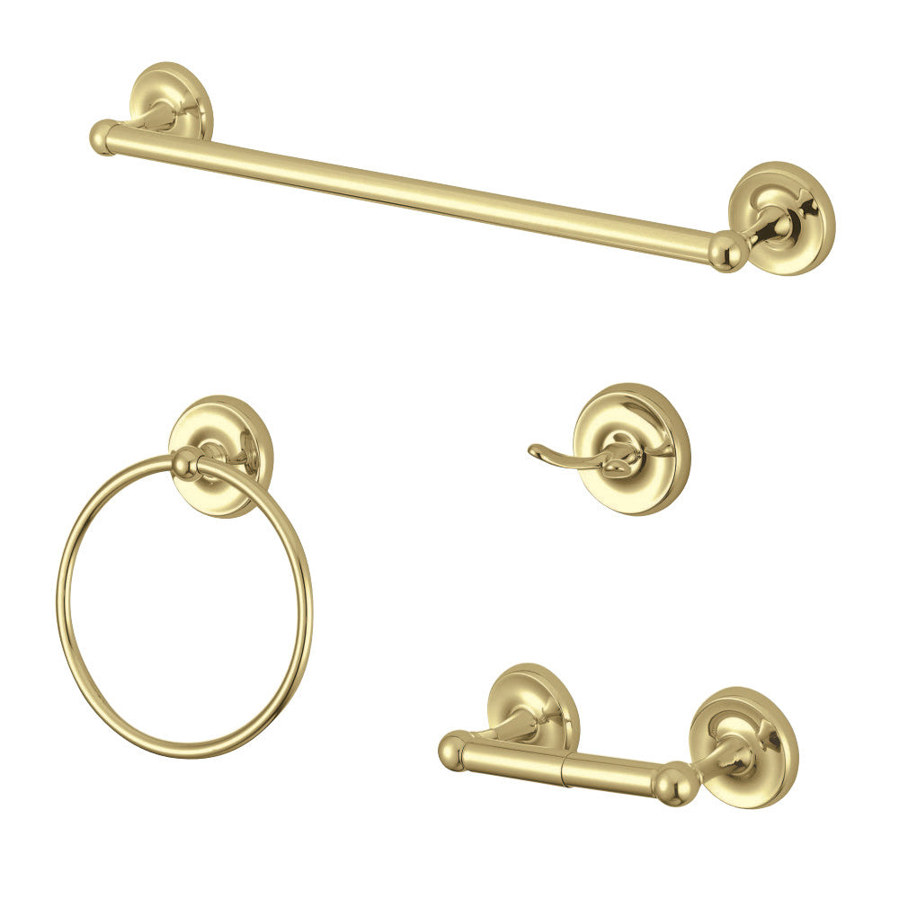 Kingston Brass Victorian 4-Piece Bathroom Accessory Set