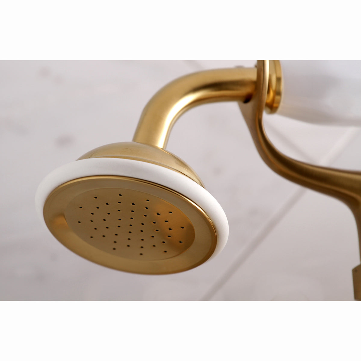 Kingston Tub Wall Mount Clawfoot Tub Faucet with Hand Shower