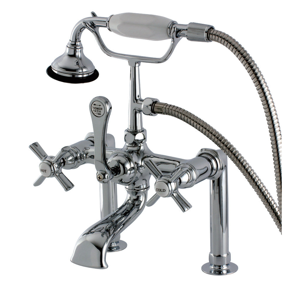 Aqua Vintage Millennium Deck Mount Clawfoot Tub Faucet