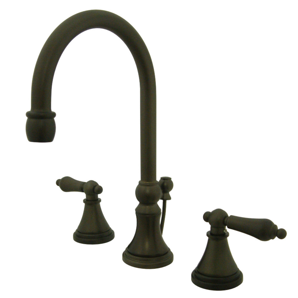 Kingston Brass KS2980AL Governor Widespread Bathroom Faucet