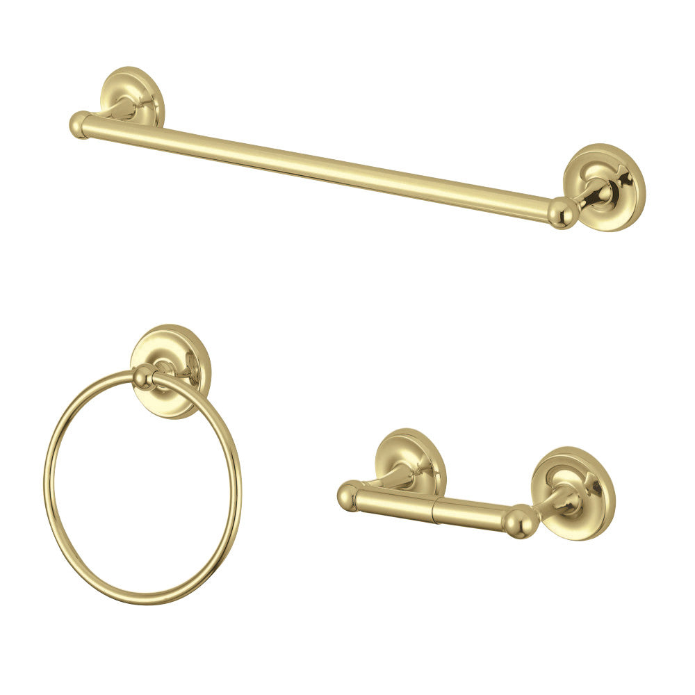 Kingston Brass Victorian 3-Piece Bathroom Accessory Set