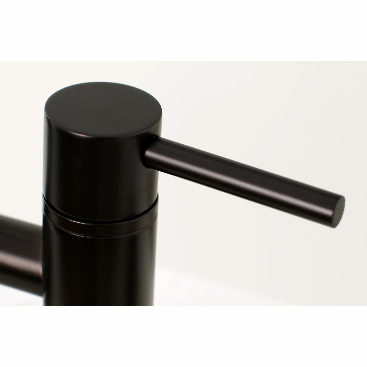 Kingston Brass KS8287DLBS Concord Two-Handle Bridge Kitchen Faucet with Brass Sprayer