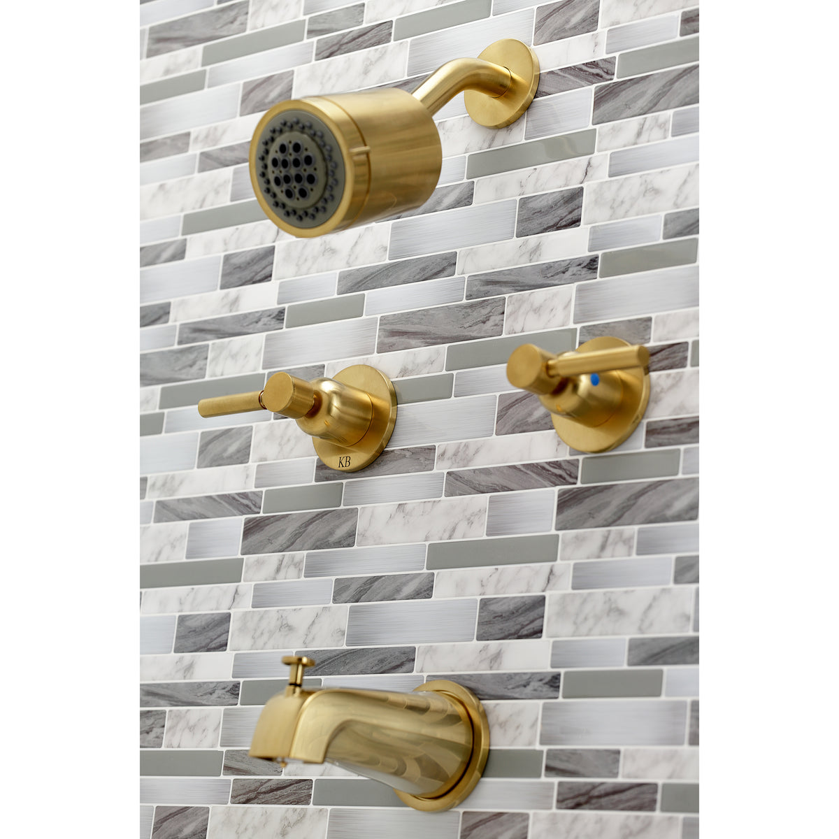 Concord Two-Handle Tub and Shower Faucet
