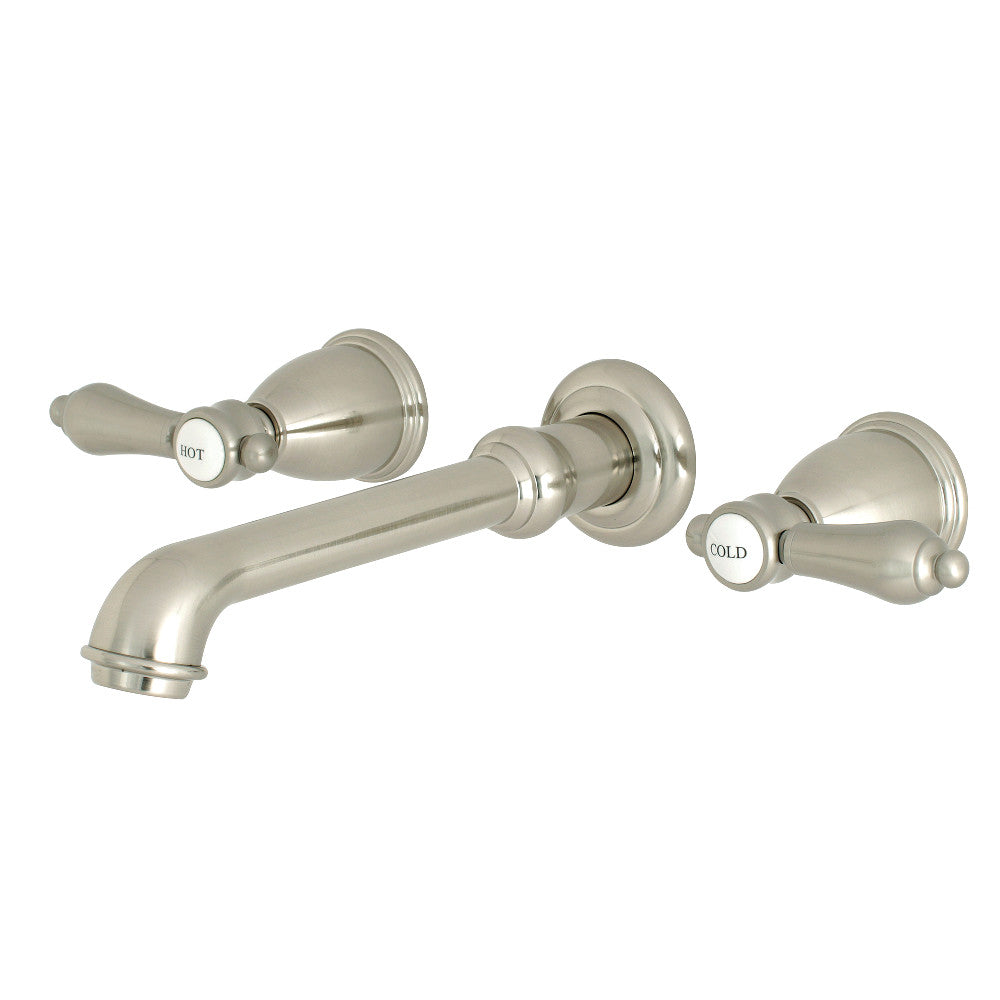 Kingston Brass KS7120BAL 8" Center Wall Mount Bathroom Faucet