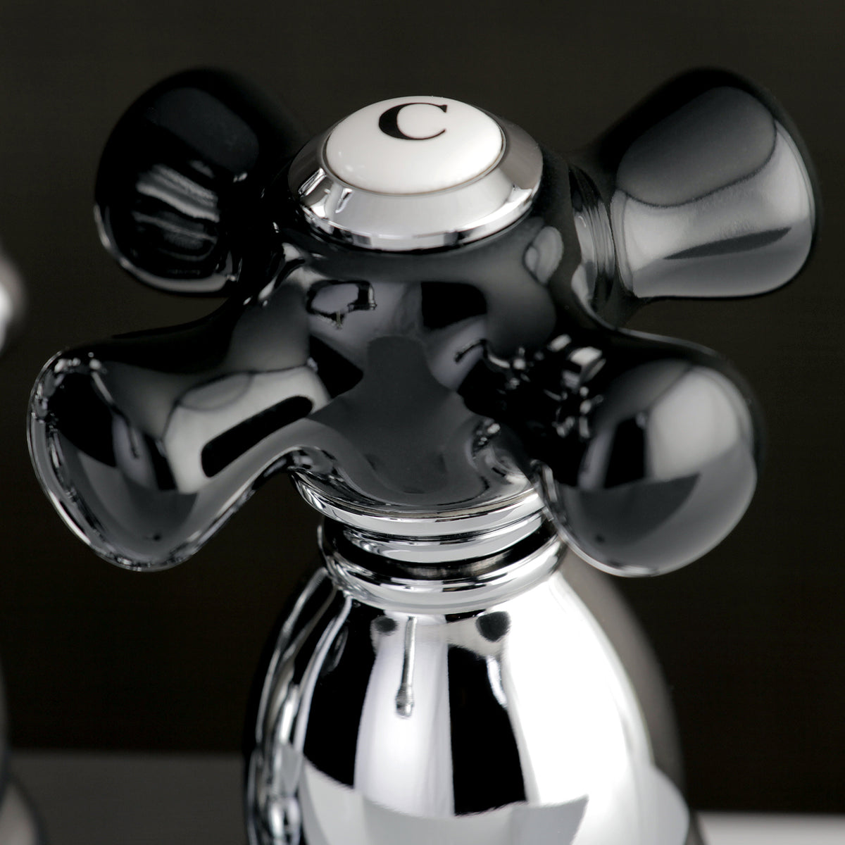 Kingston Brass KS7005PKX 4 in. Centerset Bathroom Faucet