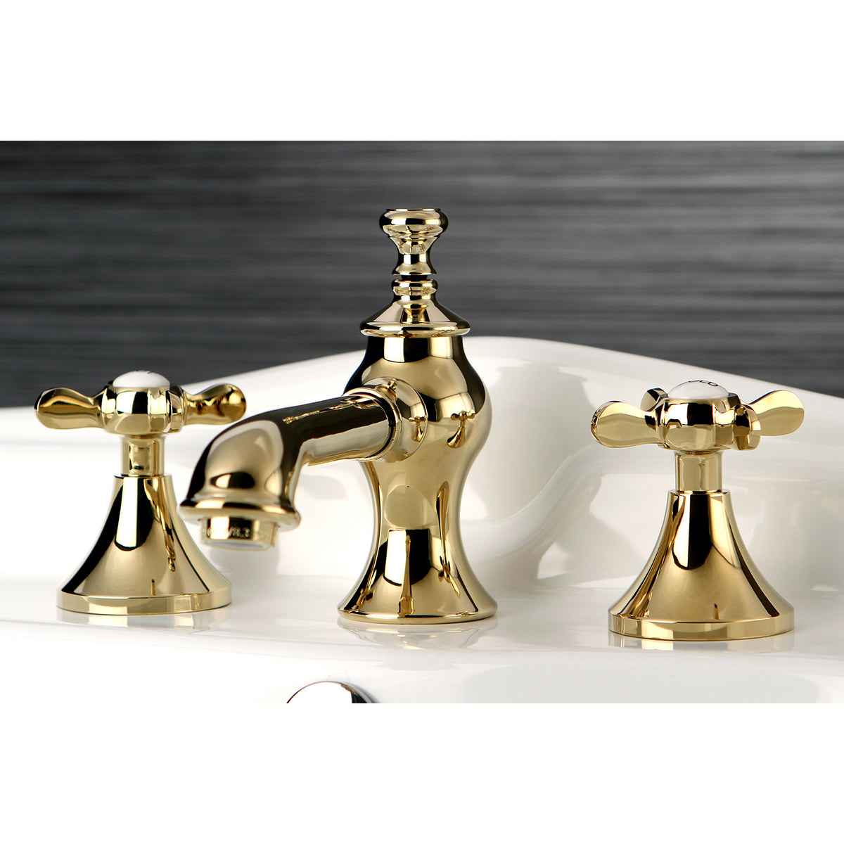 Kingston Brass KC7065BEX 8 in. Widespread Bathroom Faucet
