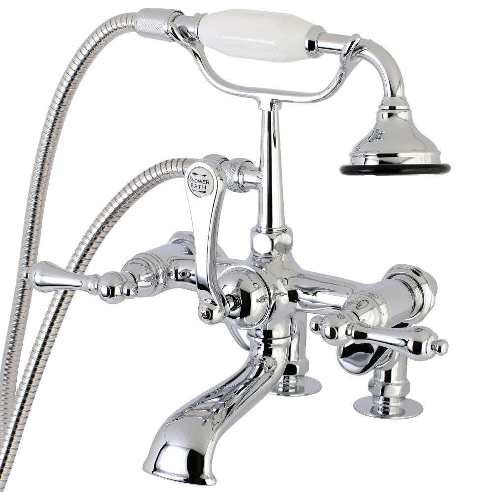 Auqa Vintage 7-inch Adjustable Clawfoot Tub Faucet with Hand Shower